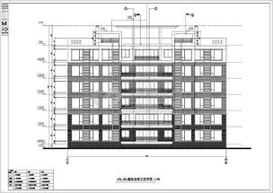 某地小区多层住宅楼建筑方案设计图