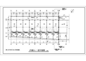 绿色风情高档小区六层住宅建筑施工图