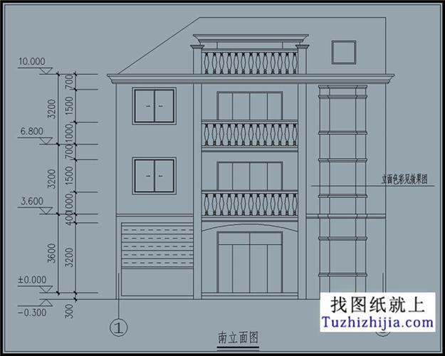 25万左右的农村房屋建筑施工设计图纸